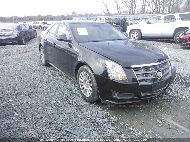 1G6DA5EG4A0126254 - 2010 CADILLAC CTS BLACK photo 1
