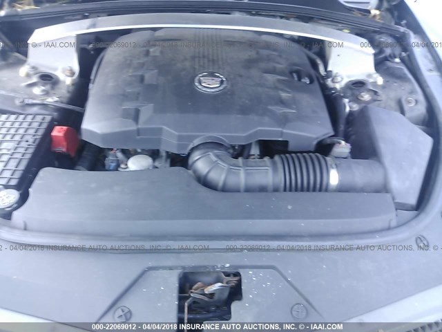 1G6DA5EG4A0126254 - 2010 CADILLAC CTS BLACK photo 10