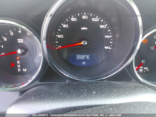 1G6DA5EG4A0126254 - 2010 CADILLAC CTS BLACK photo 7