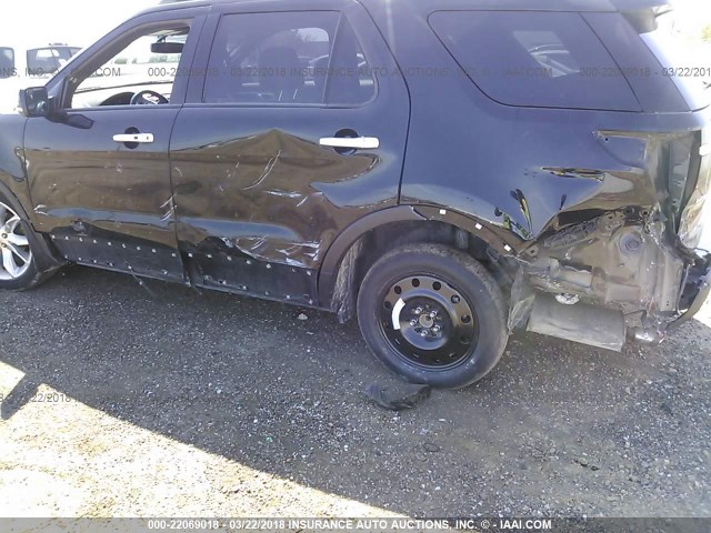 1FMHK7F89CGA24470 - 2012 FORD EXPLORER LIMITED 黑色 照片 6