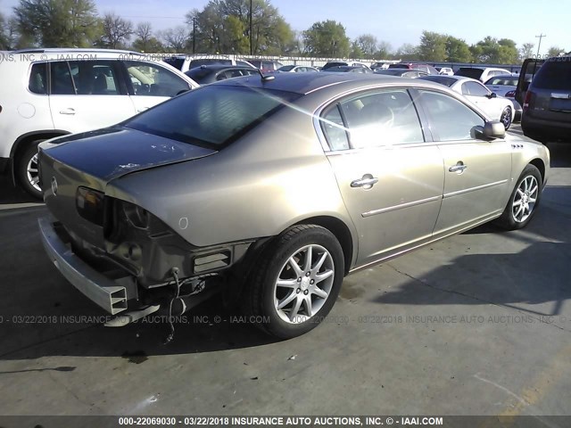 1G4HD57217U200542 - 2007 BUICK LUCERNE CXL TAN photo 4