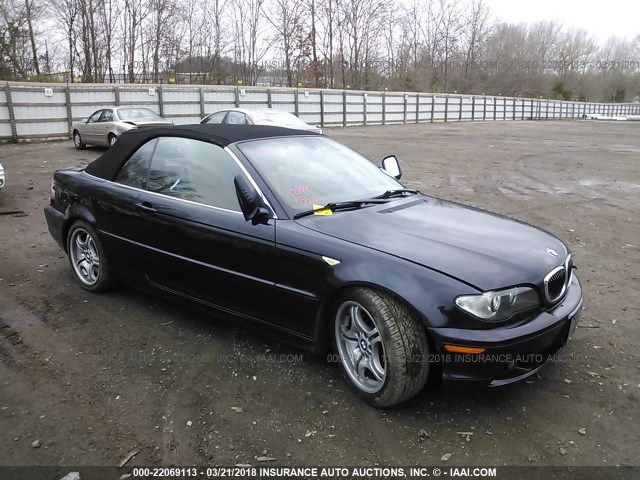 WBABW53455PL52411 - 2005 BMW 330 CI Dark Blue photo 1