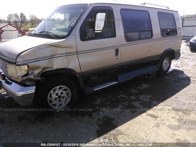 1FDEE14H0RHA20465 - 1994 FORD ECONOLINE E150 VAN TAN photo 6