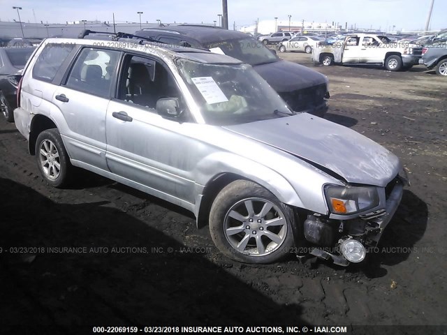 JF1SG65675H736338 - 2005 SUBARU FORESTER 2.5XS GRAY photo 1