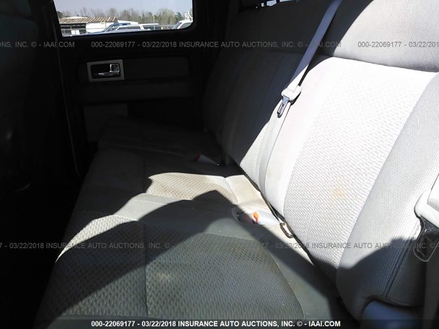 1FTEW1CM0BFB77477 - 2011 FORD F150 SUPERCREW WHITE photo 8