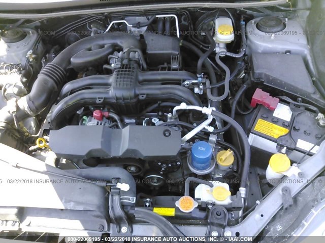 JF2GPABC9H8252819 - 2017 SUBARU CROSSTREK PREMIUM Күміс фото 10