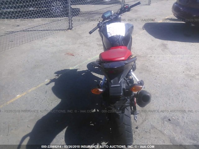 MLHPC4511E5100081 - 2014 HONDA CB500 F BLACK photo 6