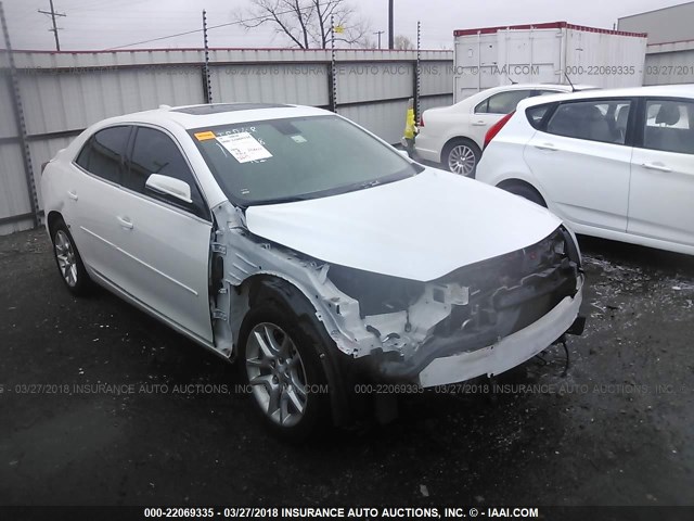 1G11C5SL3FF174305 - 2015 CHEVROLET MALIBU 1LT თეთრი ფოტო 1