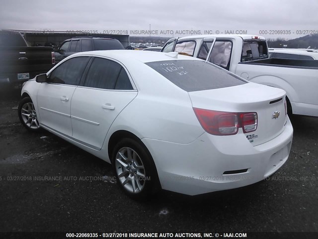 1G11C5SL3FF174305 - 2015 CHEVROLET MALIBU 1LT თეთრი ფოტო 3