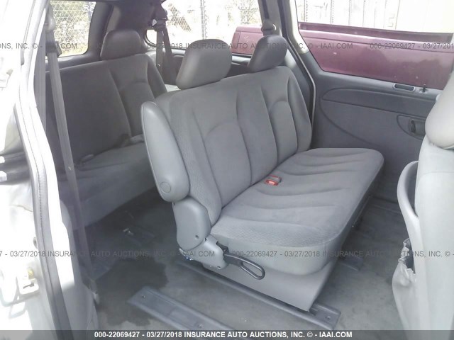 1D4GP24R95B273709 - 2005 DODGE GRAND CARAVAN SE GRAY photo 8