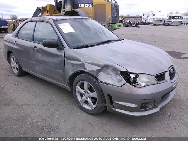 JF1GD67686G519688 - 2006 SUBARU IMPREZA 2.5I GRAY photo 1