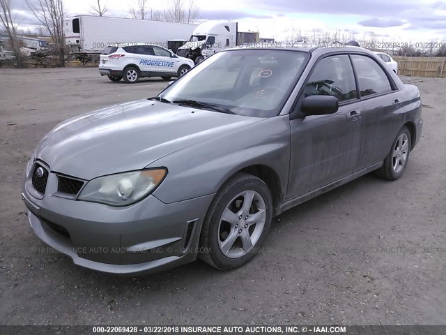JF1GD67686G519688 - 2006 SUBARU IMPREZA 2.5I GRAY photo 2