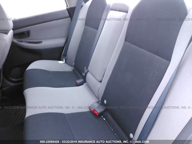 JF1GD67686G519688 - 2006 SUBARU IMPREZA 2.5I GRAY photo 8
