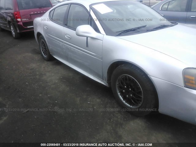 2G2WP522851125510 - 2005 PONTIAC GRAND PRIX SILVER photo 6