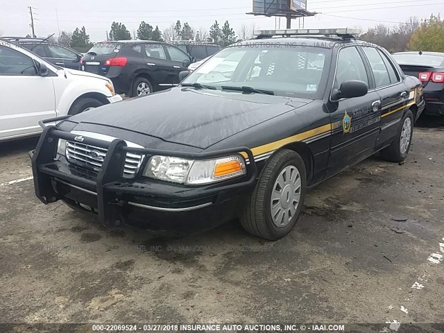 2FAHP71V69X135229 - 2009 FORD CROWN VICTORIA POLICE INTERCEPTOR BLACK photo 2