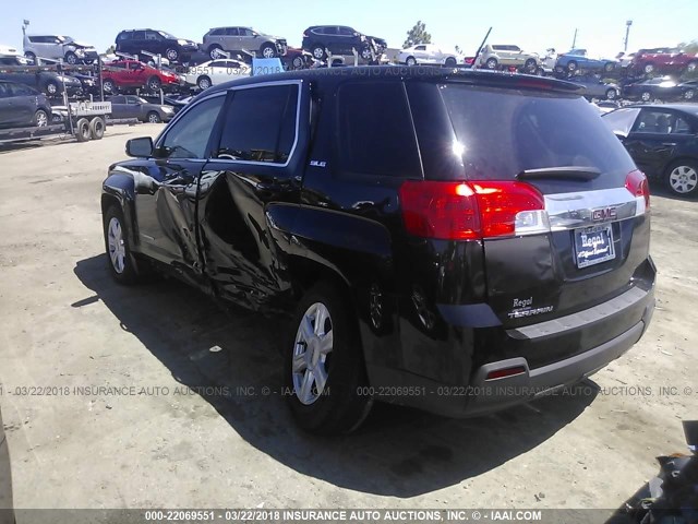 2GKALMEK5F6409130 - 2015 GMC TERRAIN SLE BLACK photo 6