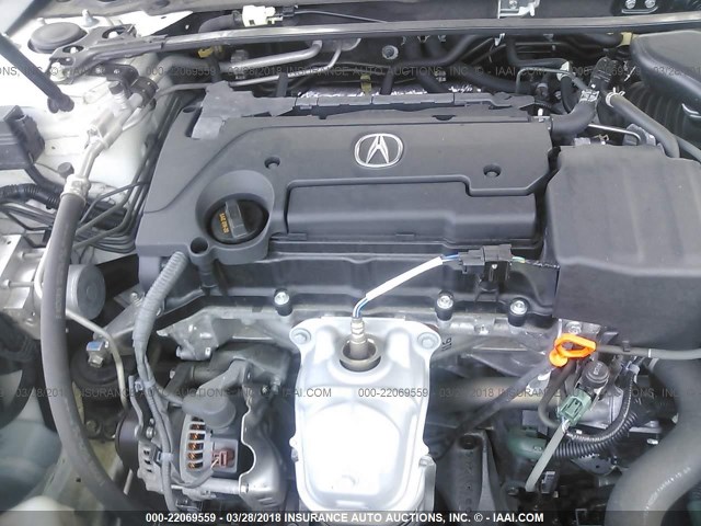 19UUB1F54FA019241 - 2015 ACURA TLX TECH WHITE photo 10