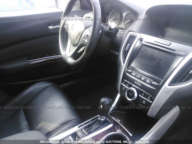 19UUB1F54FA019241 - 2015 ACURA TLX TECH WHITE photo 5
