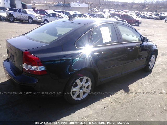 YV1MS382772300484 - 2007 VOLVO S40 2.4I BLACK photo 4