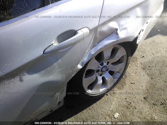 WBAVD53508A283999 - 2008 BMW 335 XI Gümüş fotoğraf 6