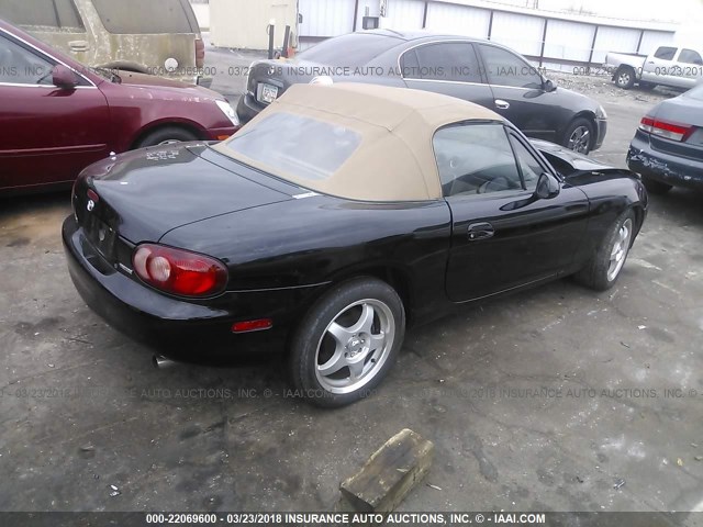 JM1NB353330313441 - 2003 MAZDA MX-5 MIATA LS BLACK photo 4