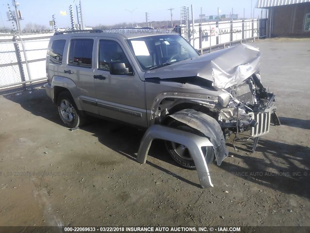 1J4PN2GK9AW182714 - 2010 JEEP LIBERTY SPORT 金色 照片 1