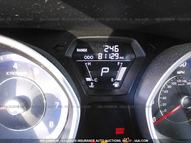 KMHDH4AE8DU600075 - 2013 HYUNDAI ELANTRA GLS/LIMITED SILVER photo 7