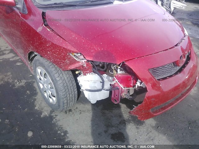 JTDBL40EX99032384 - 2009 TOYOTA COROLLA LE/XLE RED photo 6