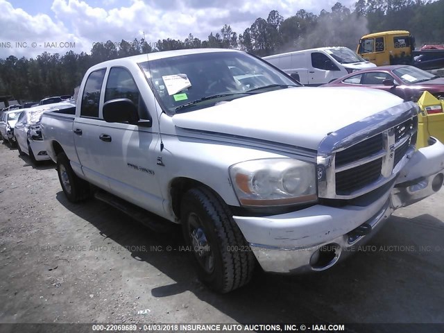 3D7LL38C16G111431 - 2006 DODGE RAM 3500 ST/SLT WHITE photo 1