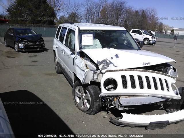 1J4NF1GB3BD206467 - 2011 JEEP PATRIOT SPORT WHITE photo 1