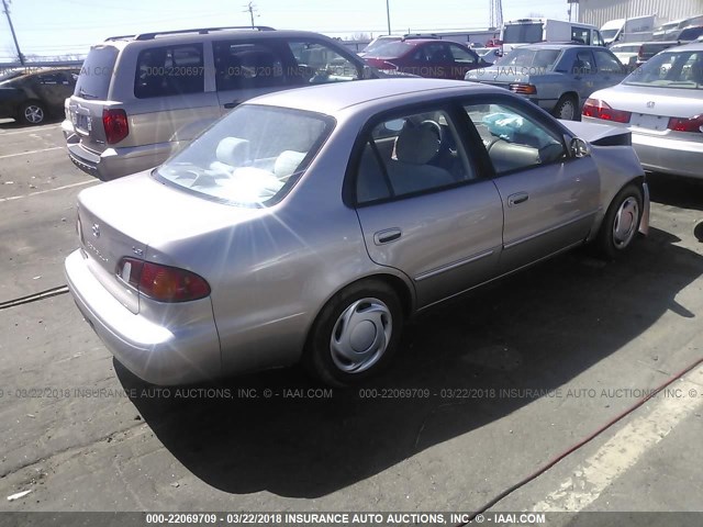 2T1BR18E6WC081654 - 1998 TOYOTA COROLLA VE/CE/LE 香槟色 照片 4