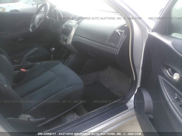 1N4AL11E44C116632 - 2004 NISSAN ALTIMA S/SL SILVER photo 5