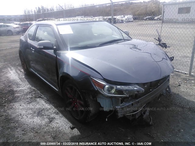 JTKJF5C78F3091804 - 2015 TOYOTA SCION TC 灰色 照片 1
