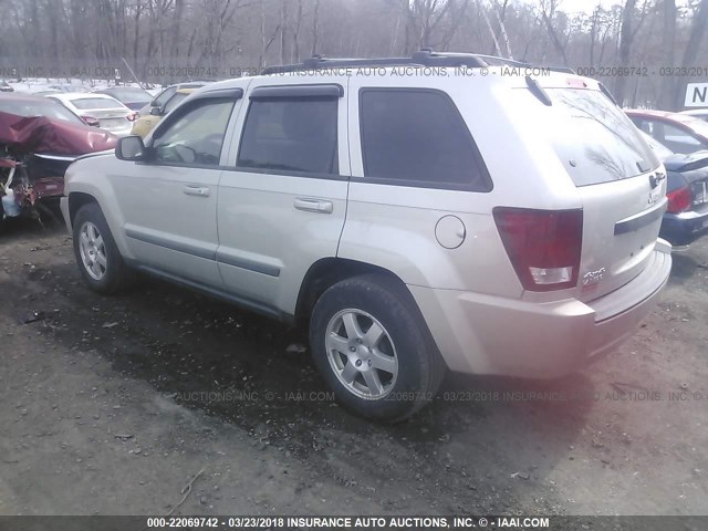 1J8GR48K69C540846 - 2009 JEEP GRAND CHEROKEE LAREDO TAN photo 3