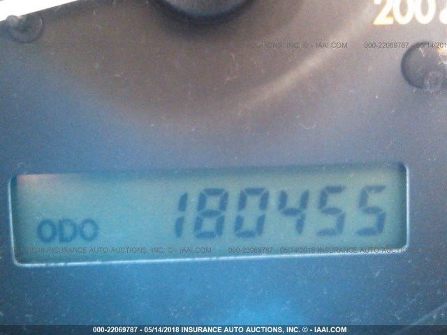 KL1TD52605B447155 - 2005 CHEVROLET AVEO LS BURGUNDY photo 7