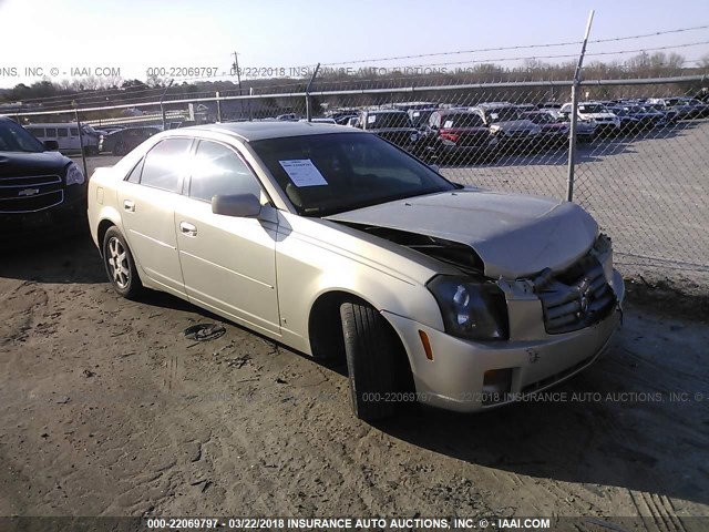 1G6DP577970164213 - 2007 CADILLAC CTS HI FEATURE V6 金色 照片 1