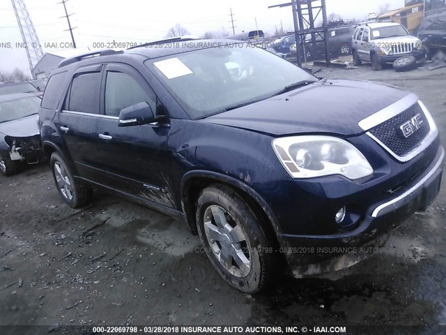 1GKER23727J133948 - 2007 GMC ACADIA SLT-1 Azul foto 1
