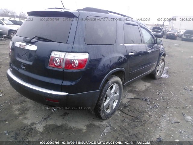 1GKER23727J133948 - 2007 GMC ACADIA SLT-1 Azul foto 4