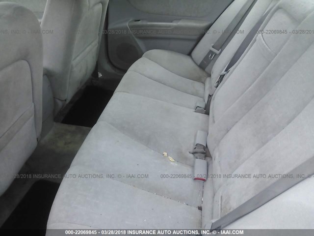 5NPEU46F66H094149 - 2006 HYUNDAI SONATA GLS/LX WHITE photo 8