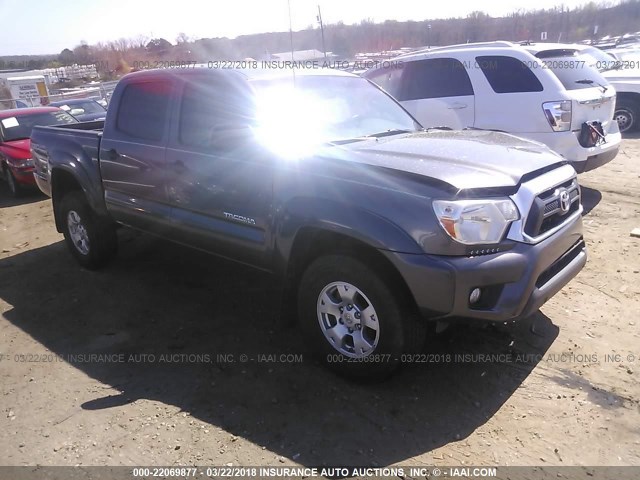 5TFJU4GN7FX064506 - 2015 TOYOTA TACOMA DOUBLE CAB PRERUNNER BLACK photo 1