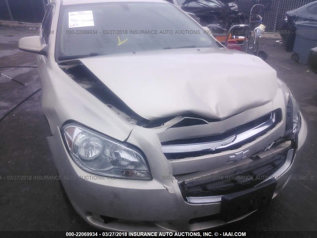 1G1ZH57B59F102269 - 2009 CHEVROLET MALIBU 1LT 金色 照片 6
