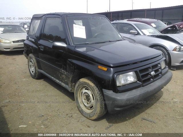 2CNBE1862W6922404 - 1998 CHEVROLET TRACKER BLACK photo 1