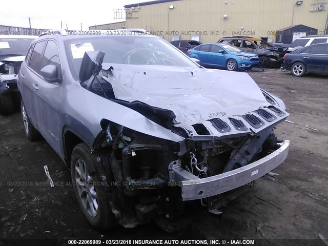 1C4PJMCS4FW555510 - 2015 JEEP CHEROKEE LATITUDE Gümüş foto 1