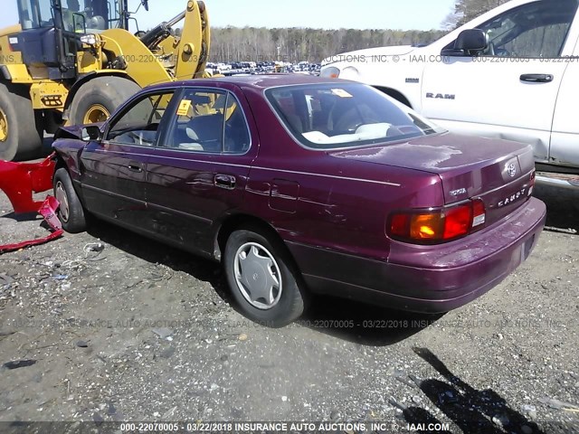4T1BG12K0TU823030 - 1996 TOYOTA CAMRY DX/LE/XLE RED photo 3