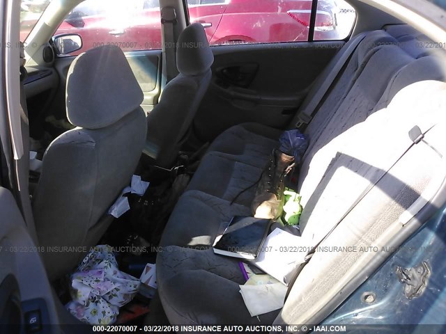 1G1NE52J32M726904 - 2002 CHEVROLET MALIBU LS GREEN photo 8