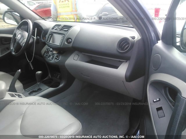 2T3YK4DV7AW005980 - 2010 TOYOTA RAV4 LIMITED Mavi foto 5