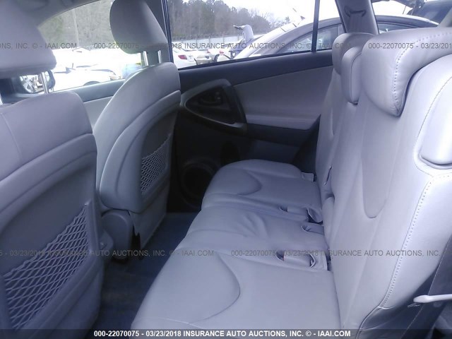 2T3YK4DV7AW005980 - 2010 TOYOTA RAV4 LIMITED Mavi foto 8
