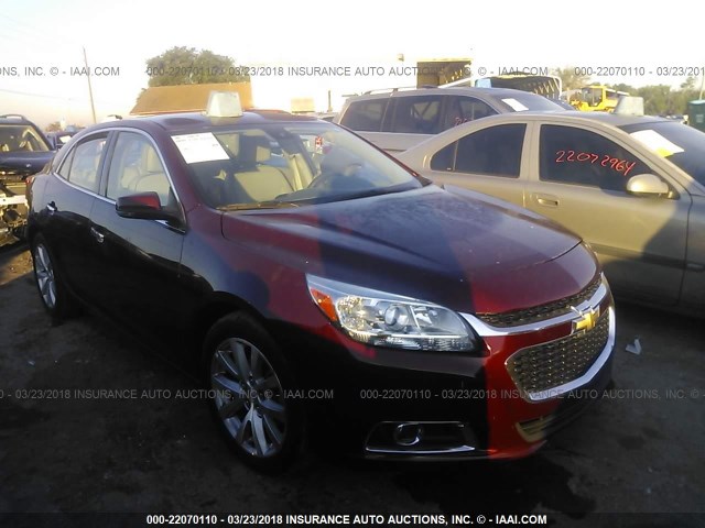 1G11E5SA3GF106709 - 2016 CHEVROLET MALIBU LIMITED LTZ Bordo foto 1
