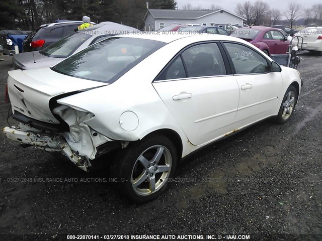 1G2ZG58N274278292 - 2007 PONTIAC G6 SE WHITE photo 4