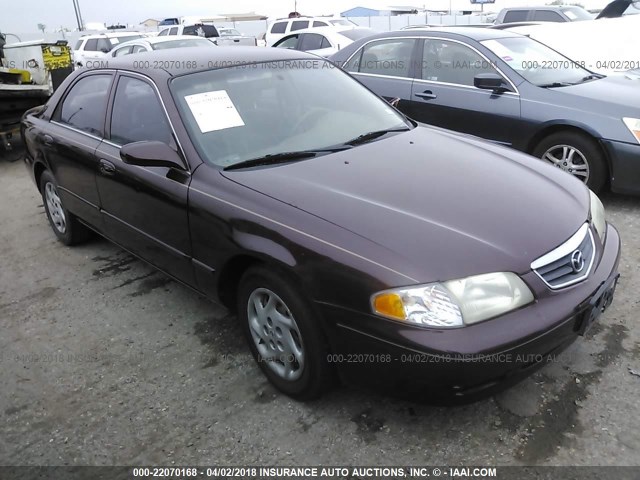 1YVGF22CX15226724 - 2001 MAZDA 626 ES/LX BURGUNDY photo 1